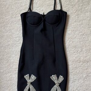 beautiful sexy black dress